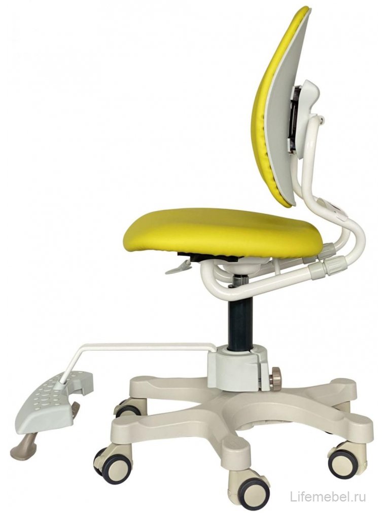 Компьютерное кресло DuoKids Kids MAX DR-289SF Mild lime 2SEL1 желтое