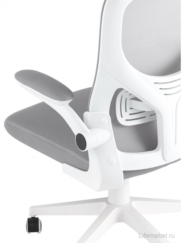 Компьютерное кресло Аарон белое
