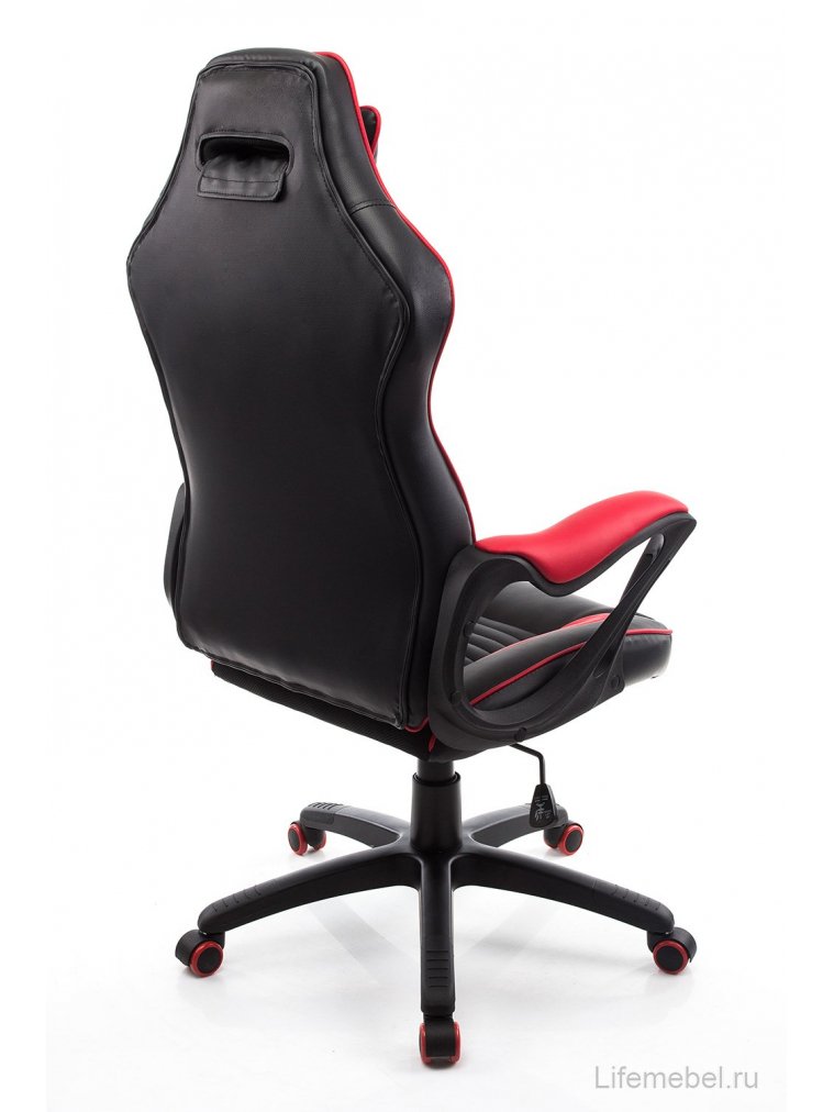 Компьютерное кресло Leon красное / черное