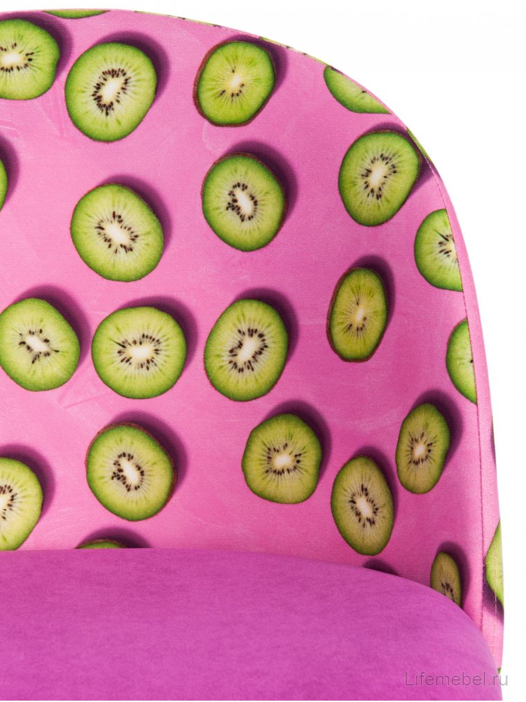 Компьютерное кресло Melody/Мелоди фиолетовое / botanica 06 kiwi/138