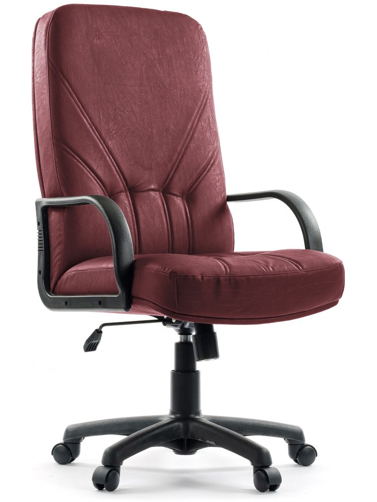 Компьютерное кресло Менеджер бордовое