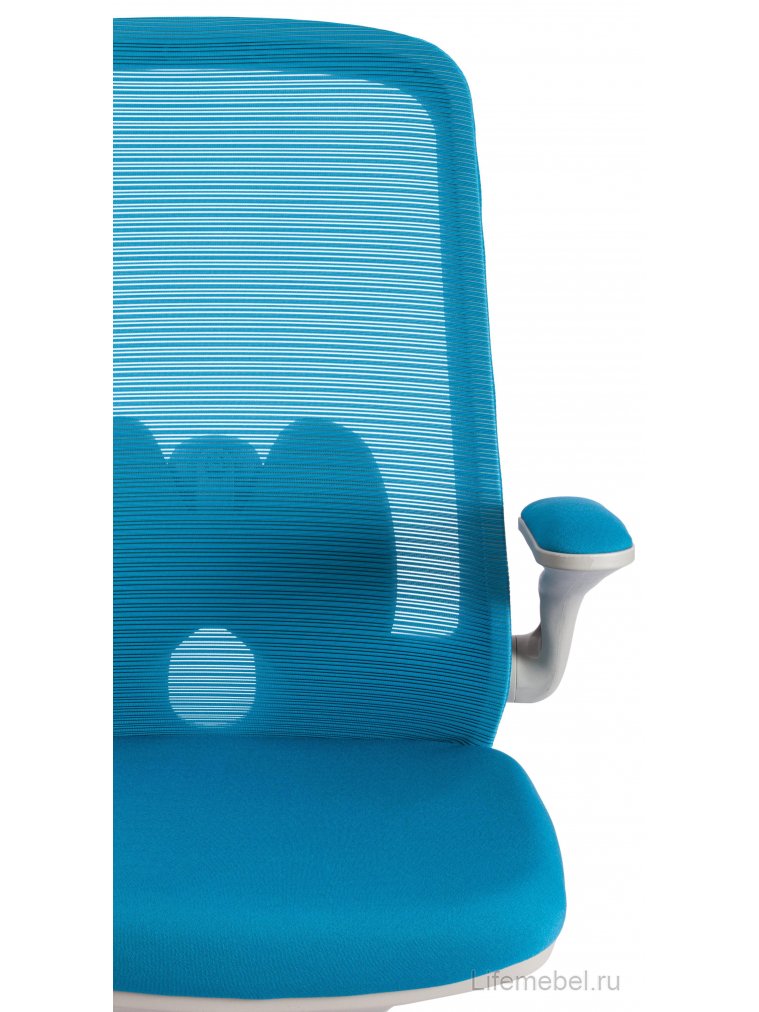 Компьютерное кресло MESH-10 голубое