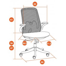 Компьютерное кресло MESH-10