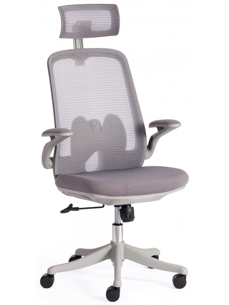 Компьютерное кресло Mesh-10HR ткань серый