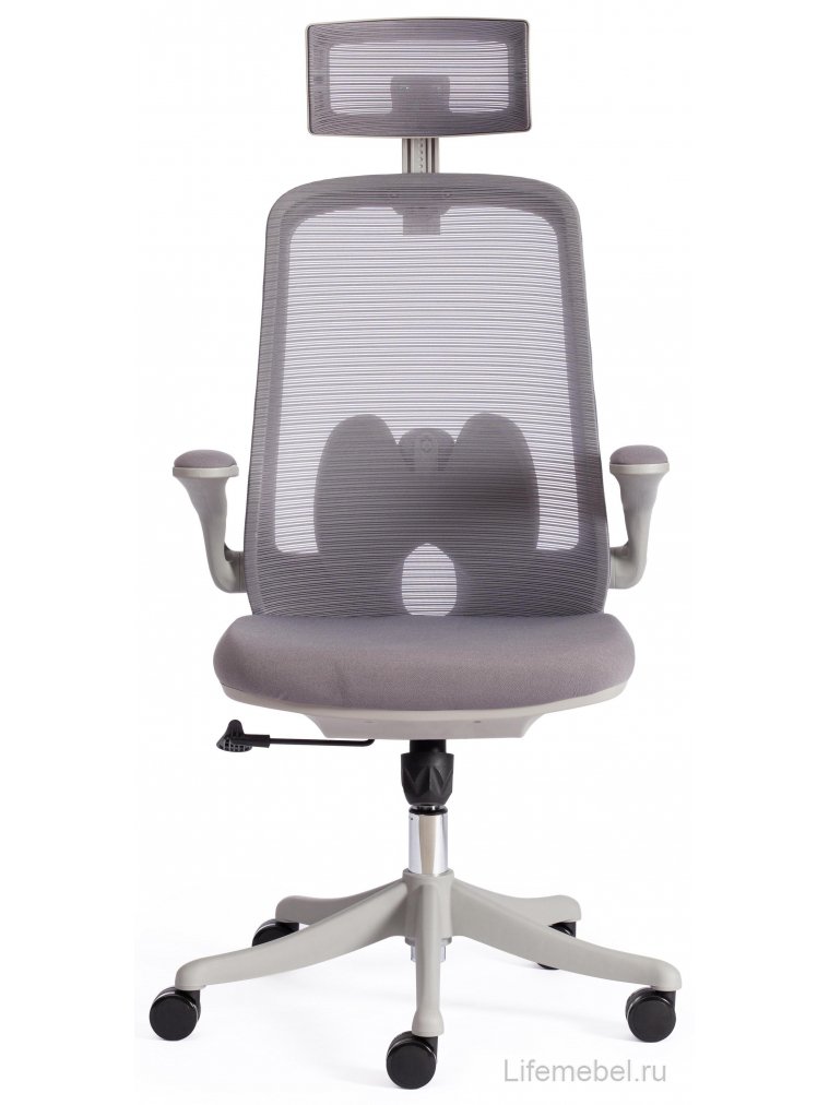 Компьютерное кресло Mesh-10HR ткань серый