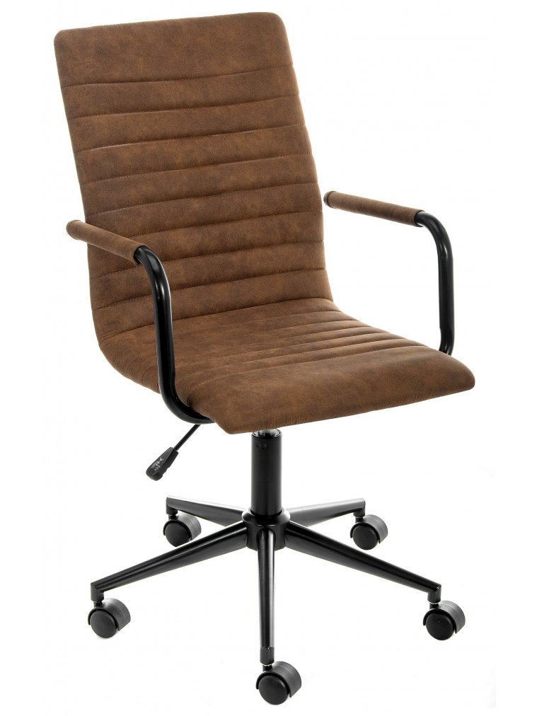 Компьютерное кресло Midl arm коричневое