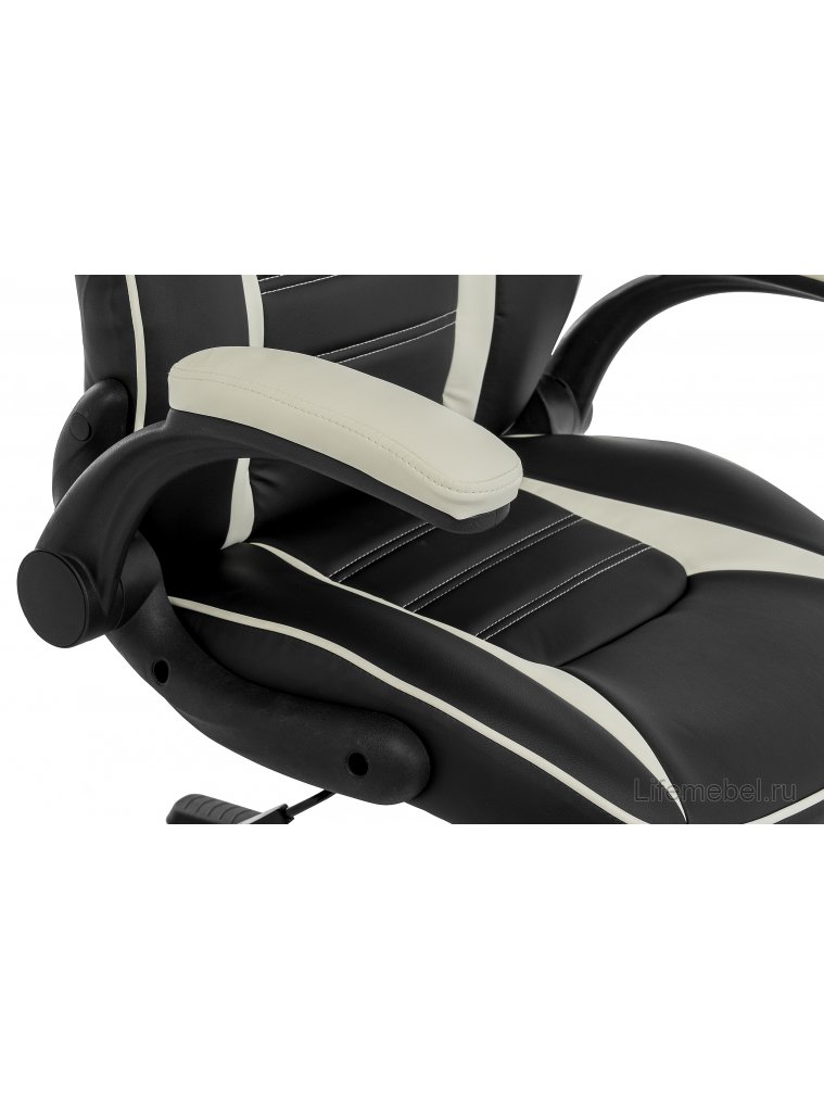 Компьютерное кресло Monza 1 кремовое / черное