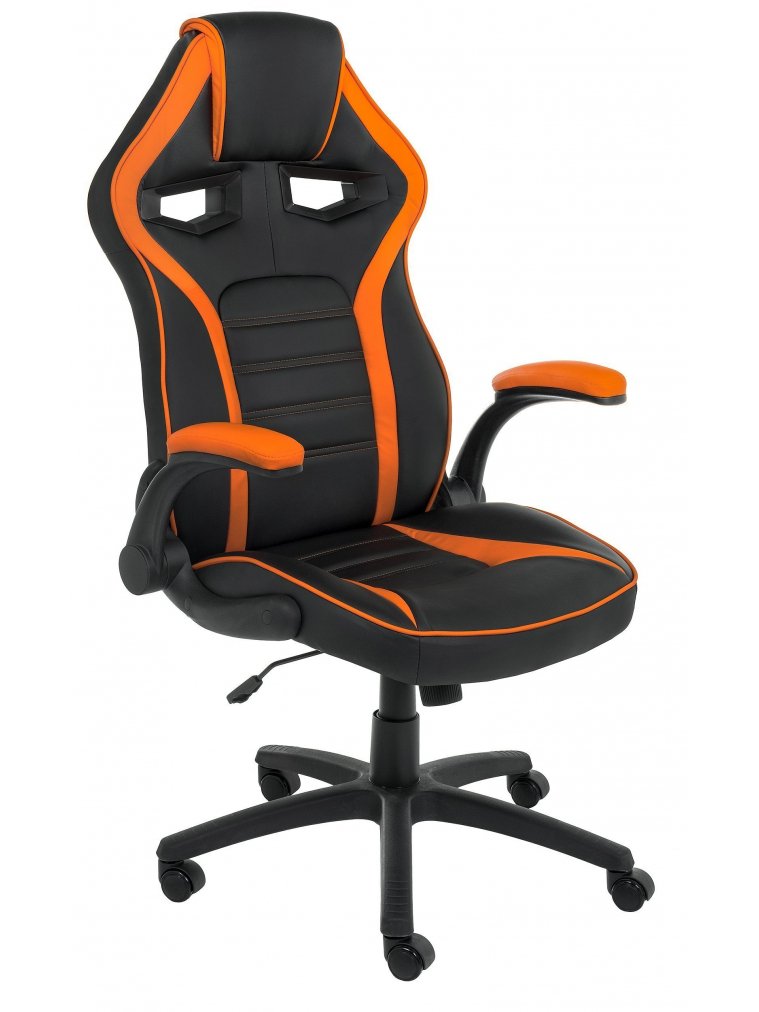 Компьютерное кресло Monza 1 оранжевое / черное