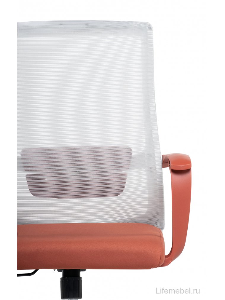 Компьютерное кресло More gray / red / white без подголовника