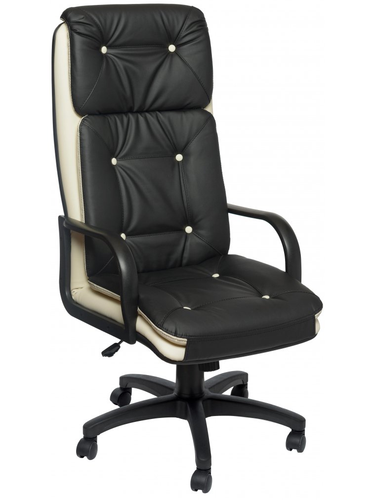 Компьютерное кресло Надир 1 черно-бежевое