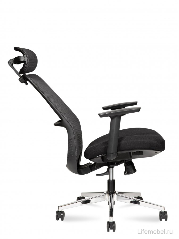 Компьютерное кресло Некст черный / хром