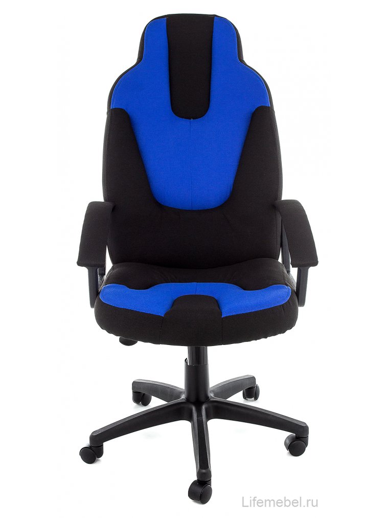 Компьютерное кресло Нэо 3 черно-синее