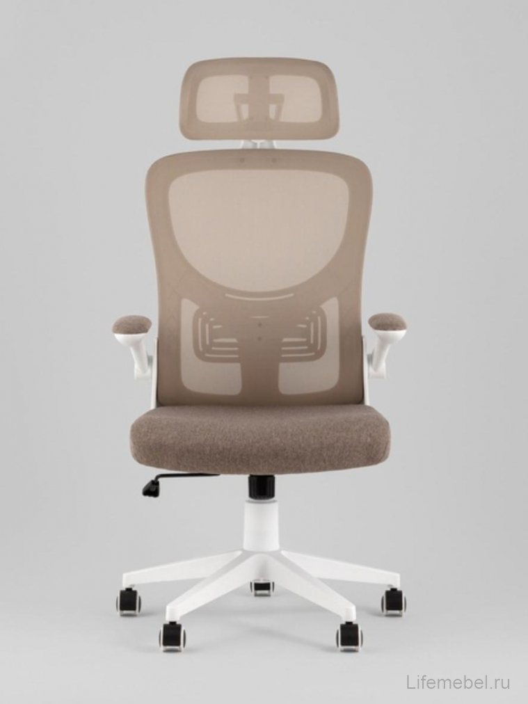 Компьютерное кресло офисное Аарон бежевый