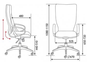 Компьютерное кресло IQ CX0898H-0-54