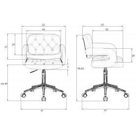 Компьютерное кресло 9460-BlackBase-LM