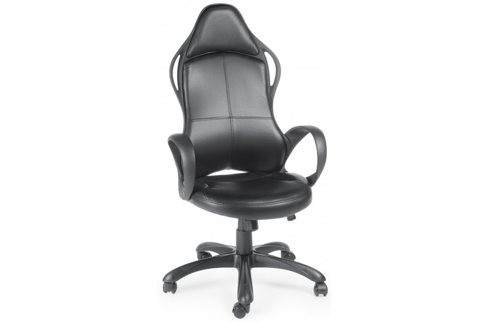 Компьютерное кресло Вайпер CX1008H black черный пластик / экокожа черная