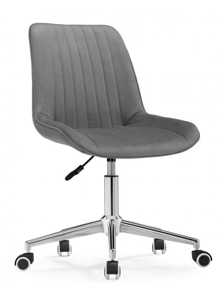 Компьютерное кресло Онда темно-серый / хром