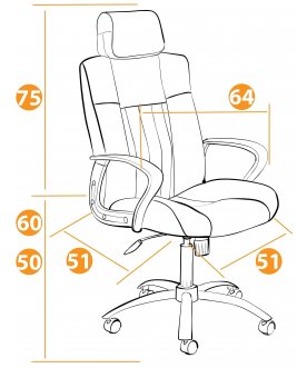 Компьютерное кресло Oxford/Оксфорд