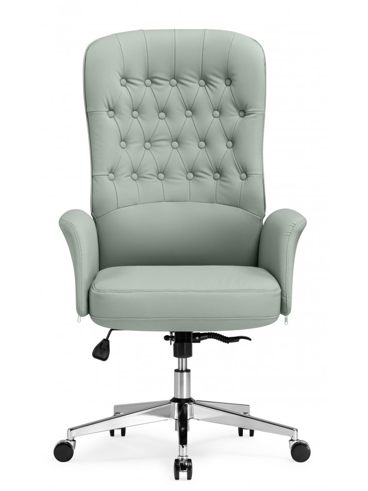 Компьютерное кресло Oxford светло-серый / хром