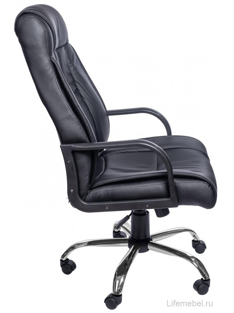 Компьютерное кресло Пегас М черное / хром