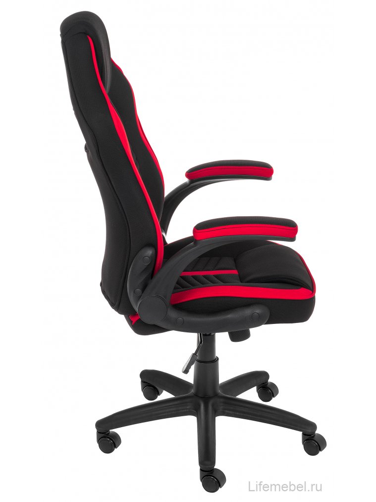 Компьютерное кресло Plast черный / красный