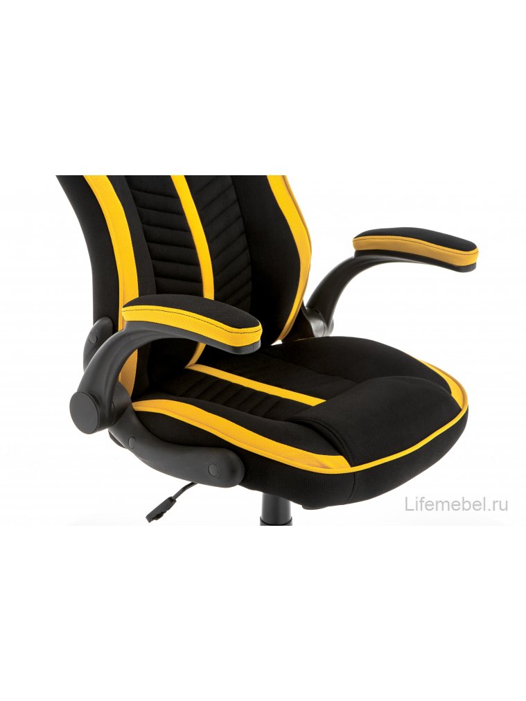 Компьютерное кресло Plast черный / желтый