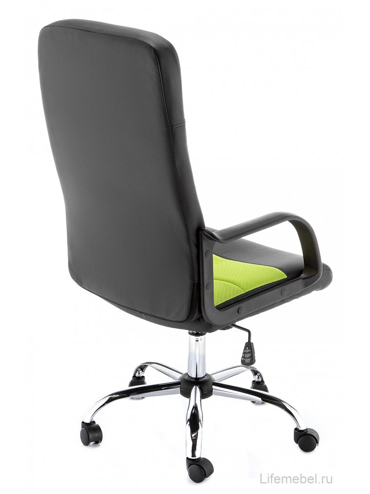 Компьютерное кресло Prosto черное / зеленое