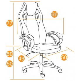 Компьютерное кресло Racer GT Military