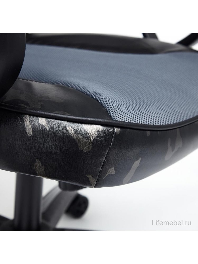 Компьютерное кресло Racer GT Military серый / серый TW 12