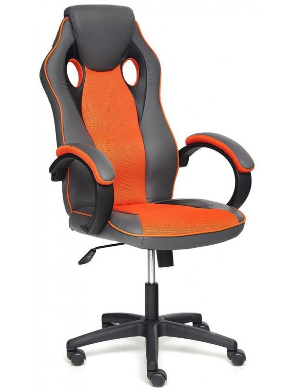 Компьютерное кресло Racer GT new металлик / оранжевый 36/07