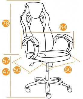 Компьютерное кресло Racer GT new