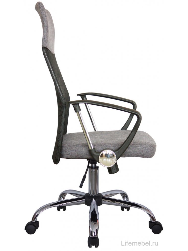 Компьютерное кресло RCH 8074 F серая ткань / чёрная сетка