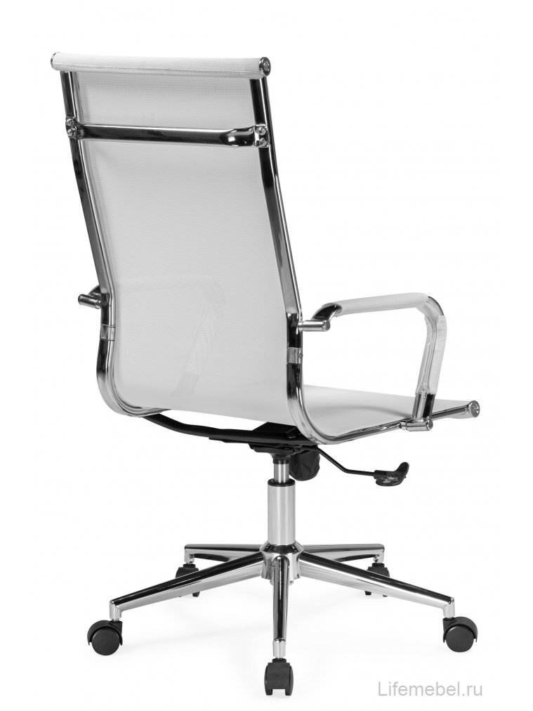 Компьютерное кресло Reus сетка белый / хром