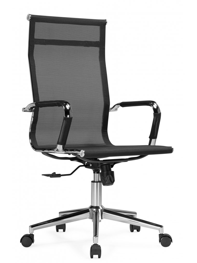 Компьютерное кресло Reus сетка черный / хром