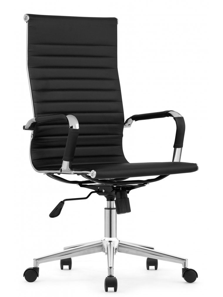 Компьютерное кресло Reus pu black / chrome