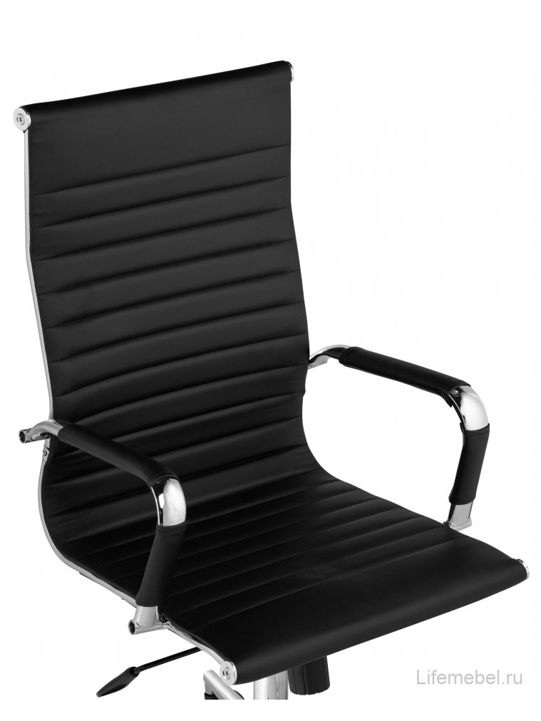 Компьютерное кресло Reus pu black / chrome