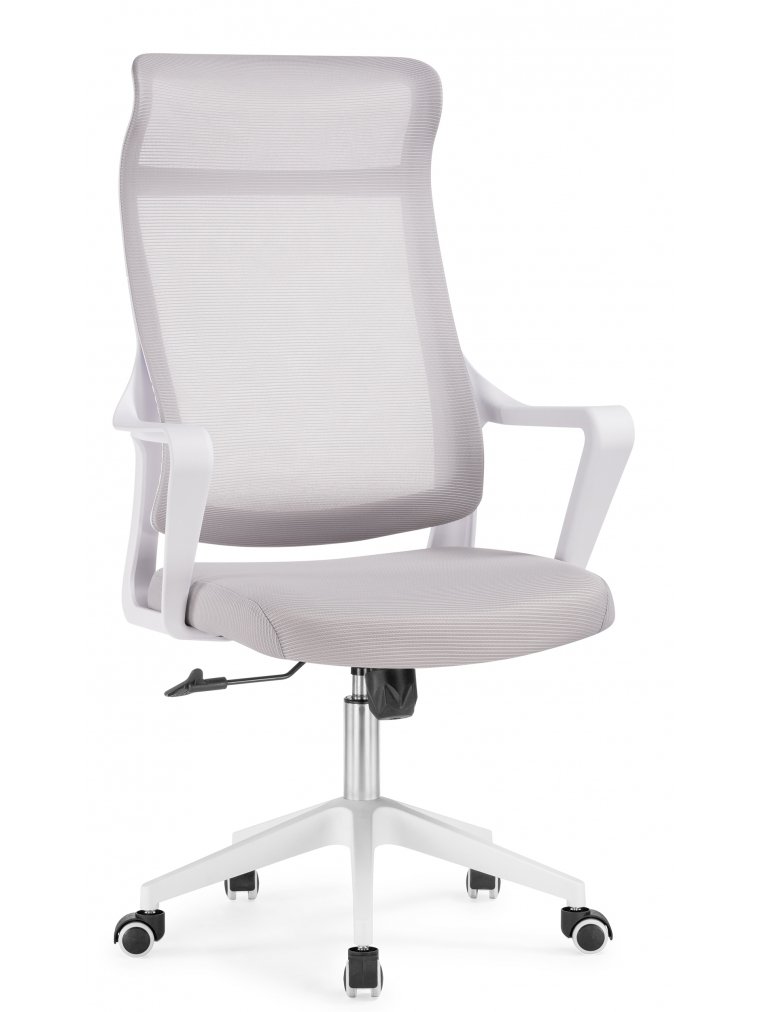 Компьютерное кресло Rino light gray / white