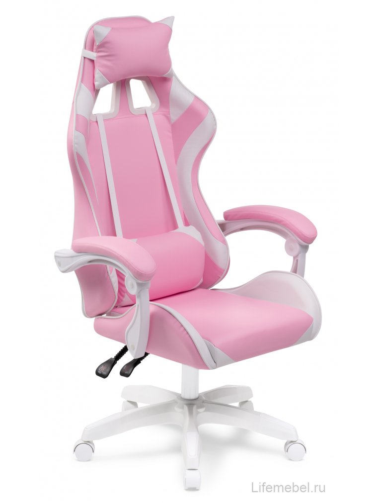 Компьютерное кресло Rodas pink / white