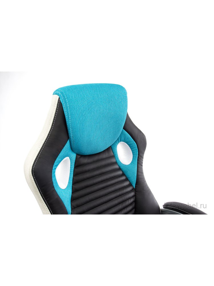 Компьютерное кресло Roketas голубое