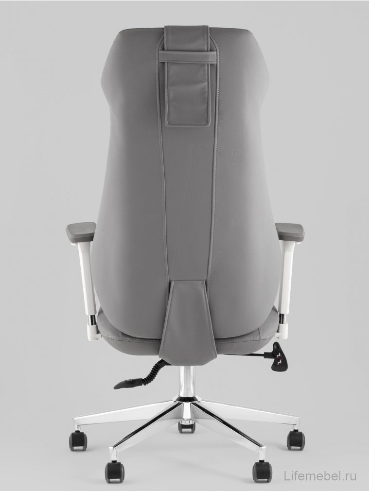 Компьютерное кресло руководителя Глориан серый