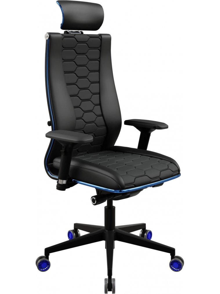 Компьютерное кресло Samurai Space Blue черный