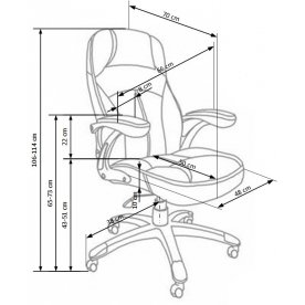 Компьютерное кресло Carlos