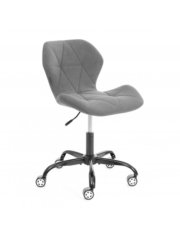 Компьютерное кресло Selfi metalBL серый велюр