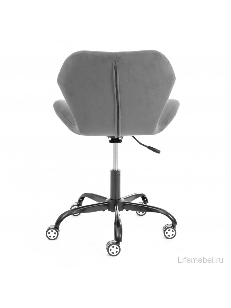 Компьютерное кресло Selfi metalBL серый велюр