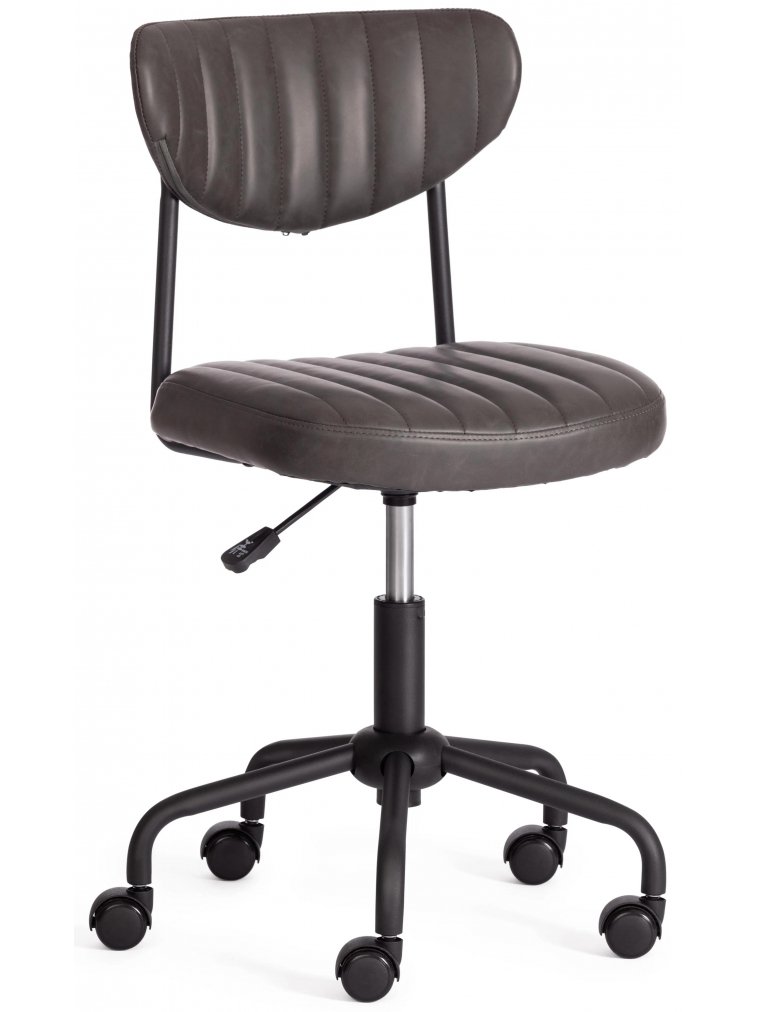 Компьютерное кресло Slim/Слим искусственная кожа grey серый