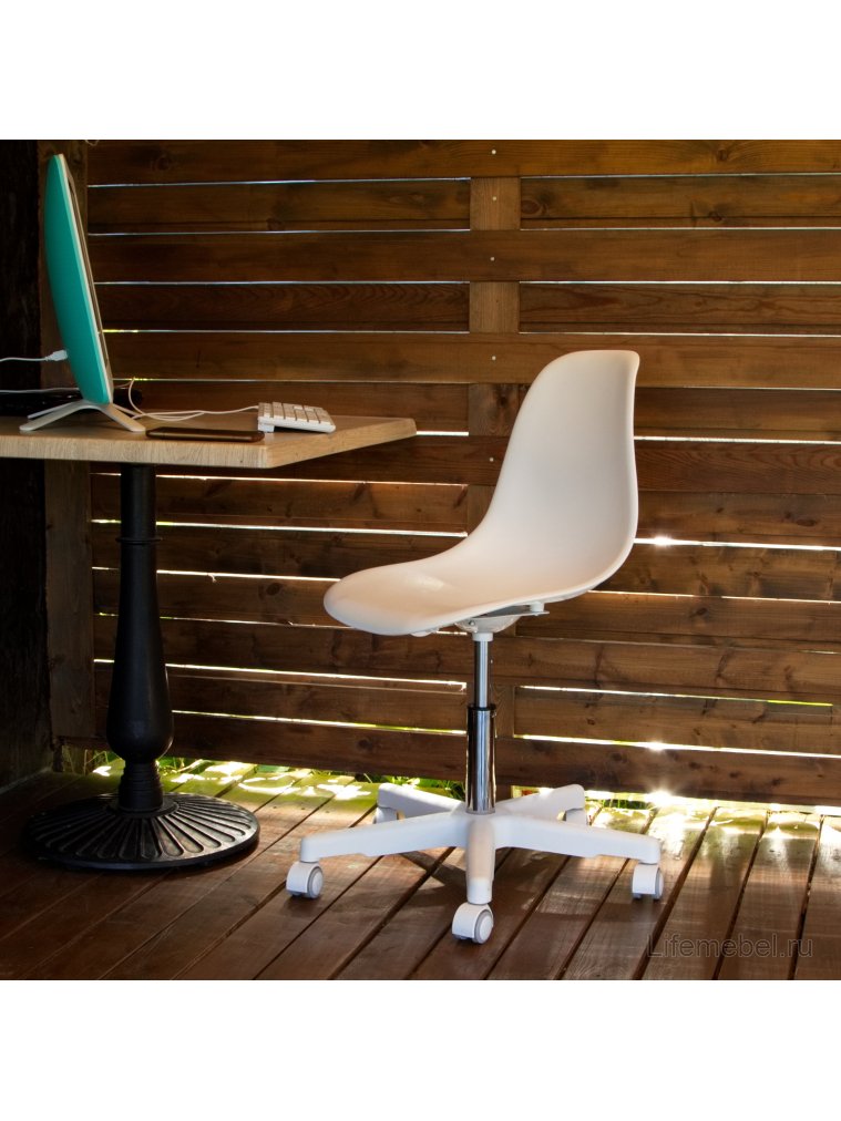 Компьютерное кресло Смузи белый