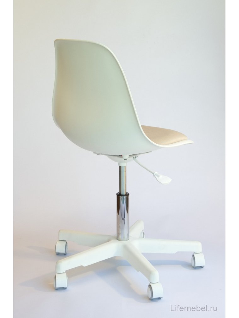 Компьютерное кресло Смузи белый / белый / бежевый