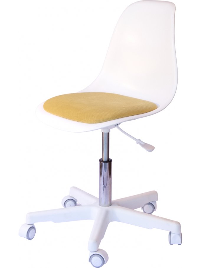 Компьютерное кресло Смузи белый / бежевый