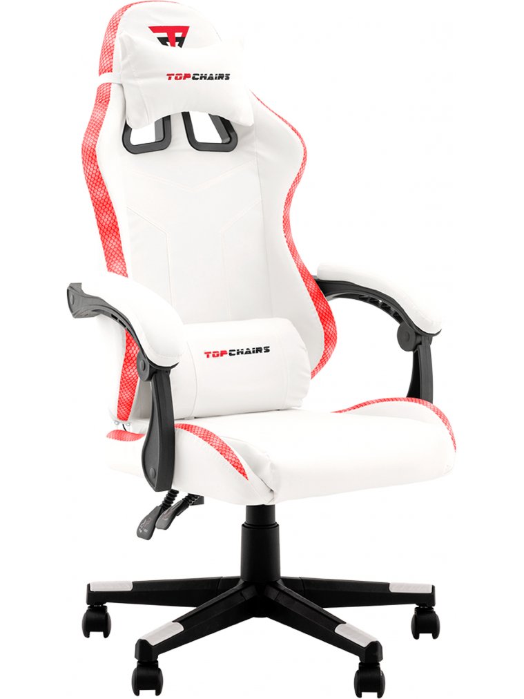 Компьютерное кресло спортивное Druid белый