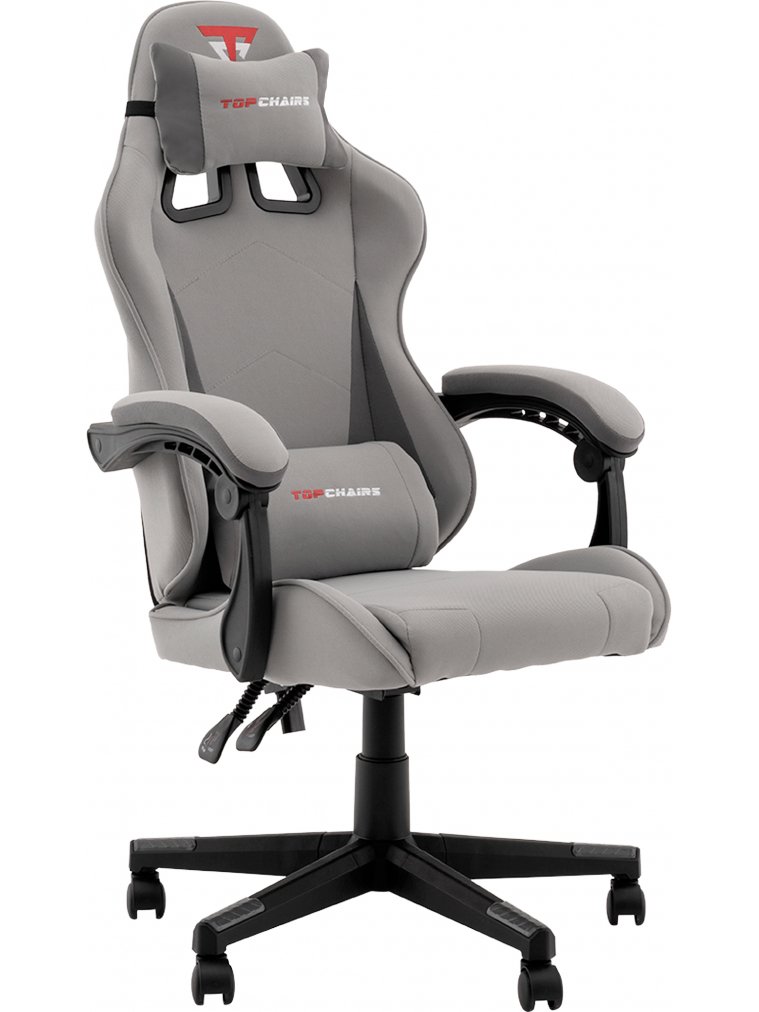 Компьютерное кресло спортивное Рокси серый
